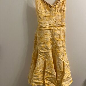 Zara dress in yellow